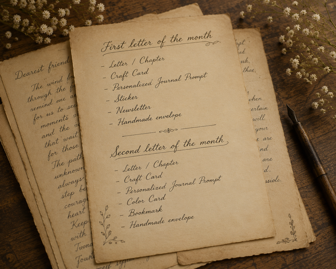 Letter from L'rith - Year One